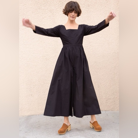 NWOT Amber Jumpsuit by Rujuta Sheth Size Large 100% Organic Cotton - Picture 2 of 15